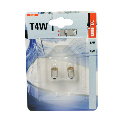 Unitec Car Bulb T4W, 2 pack