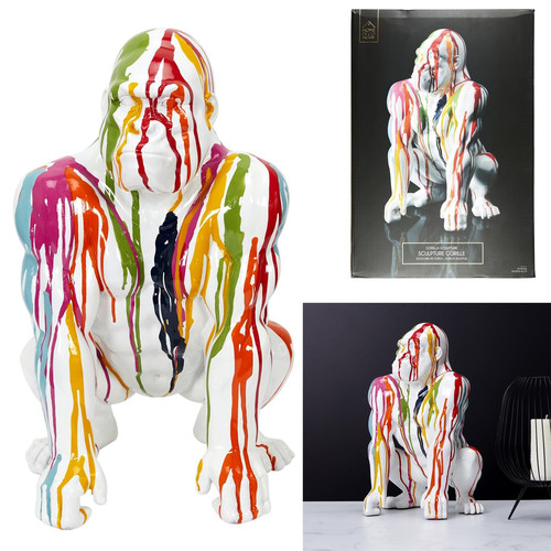 Decoration Gorilla 46cm, colour