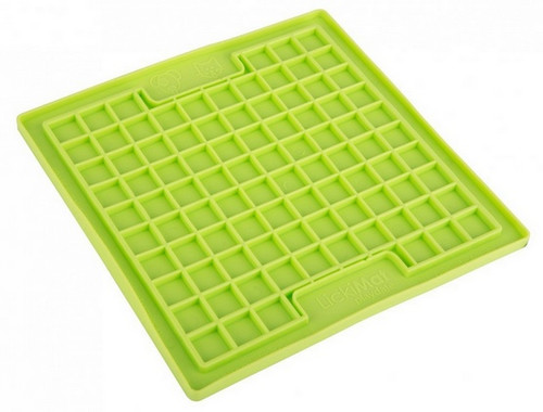 LickiMat Playdate for Dogs, soft, green