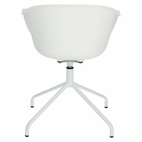 Swivel Desk Chair Roundy, white