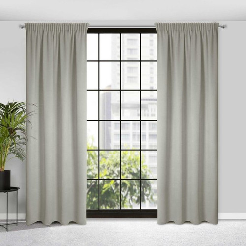 Blackout Curtain Carlo 130x300 cm, beige