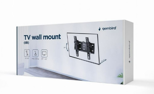 Gembird TV Wall Mount, tilt, 23-42" 30kg