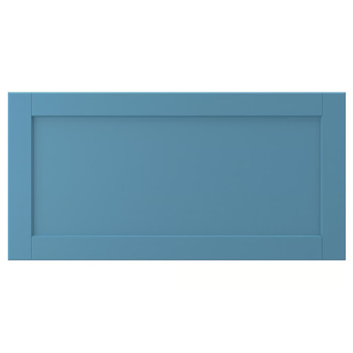 LERHYTTAN Drawer front, blue, 80x40 cm