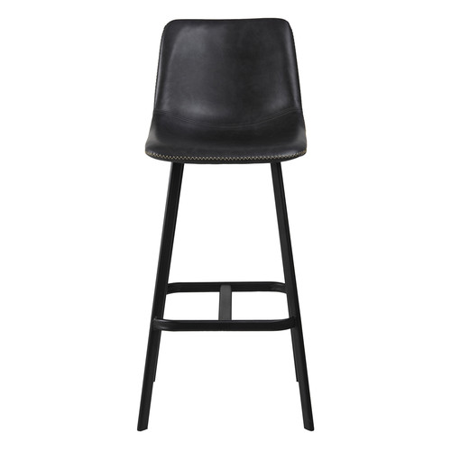 Bar Stool Oregon PU, black