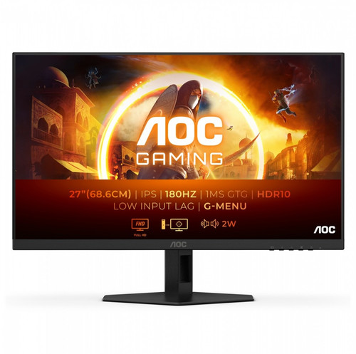 AOC 27" Monitor 27G4XE IPS 180Hz HDMIx2 DP Speakers