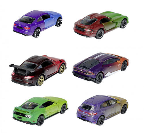 Majorette Metal Vehicle Colour Change 1pc, assorted models, 3+