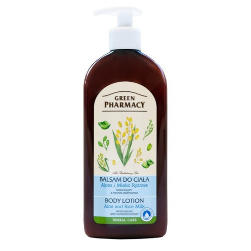 Green Pharmacy Moisturizing Aloe Vera Body Lotion 500ml