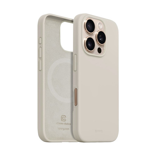 CRONG Phone Case iPhone 16 Pro Max MagSafe Color Cover, beige