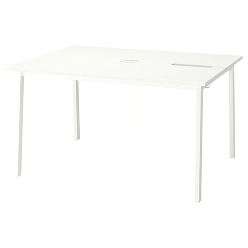 MITTZON Plug-in module, white, 140x12 cm