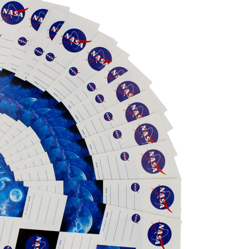 Starpak Label Stickers for Notebooks NASA 25-pack