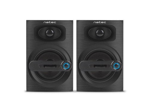 Natec Computer Speakers 2.0 Cougar 6W RMS, black