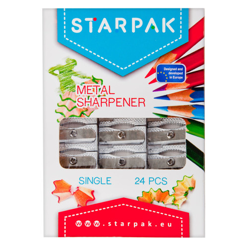 Starpak Metal Sharpener 24pcs