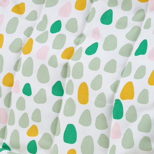 POÄNG Children's armchair, birch veneer/Ulvsby dot pattern