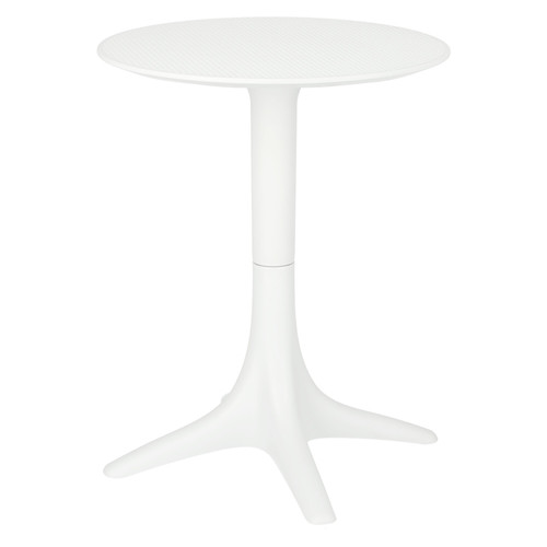 Table Bloom 60cm, in-/outdoor, white