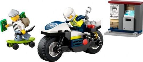 LEGO City Police Motorcycle Chase 60455 4+