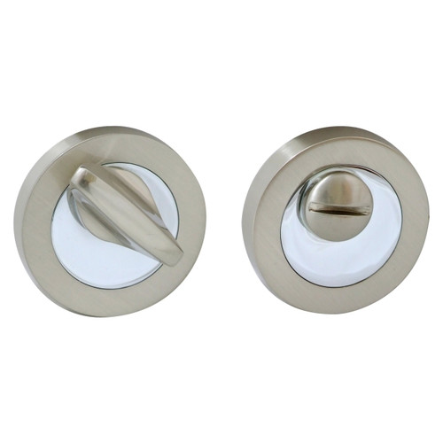 Door Escutcheon Selvia, nickel/chrome