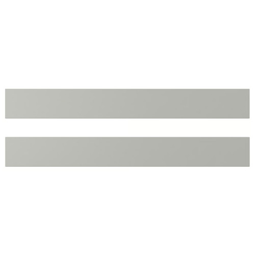 HAVSTORP Drawer front, light grey, 80x10 cm