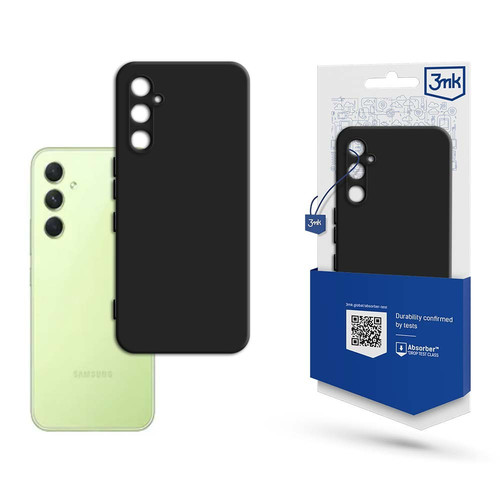 3MK Matt Phone Case Samsung A34 5G A346, black