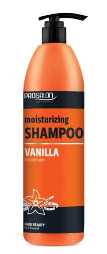 PROSALON Vanilla Moisturizing Shampoo for Dry Hair 1000 ml