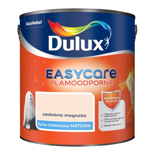 Dulux EasyCare Matt Latex Stain-resistant Paint 2.5l decorative magnolia