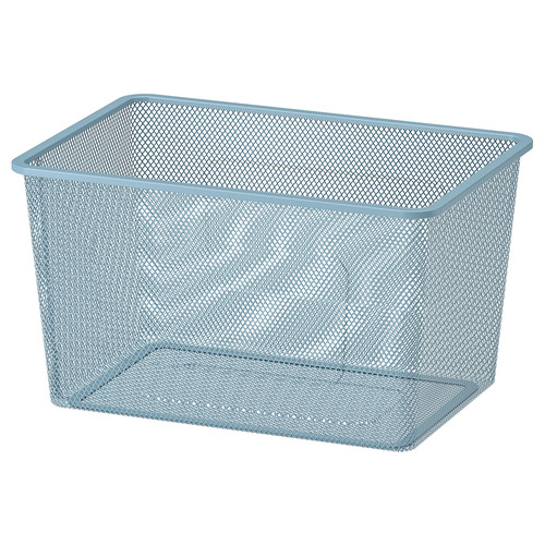 TROFAST Mesh storage box, grey-blue, 42x30x23 cm