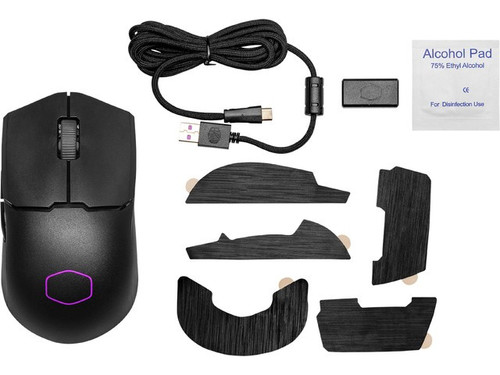 Cooler Master Optical Wired Gaming Mouse MM712 19000 DPI RGB, black