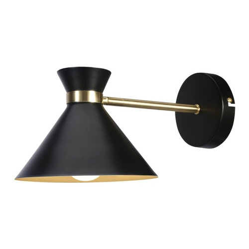 GoodHome Wall Lamp Apennin E27, black