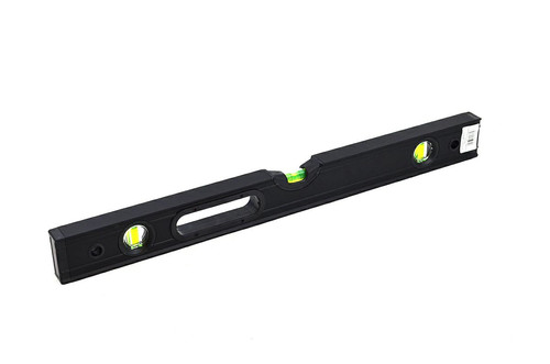 AW Black Spirit Level Bubble Level 60cm, magnetic