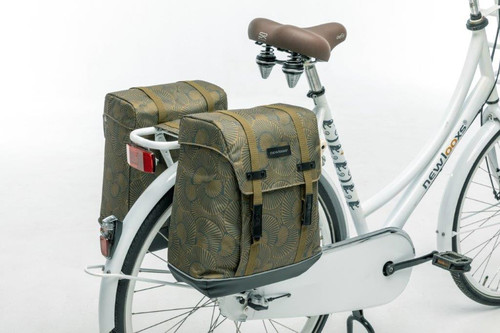 Newlooxs Bike Pannier Bicycle Bag Selo Alba Double Bronze