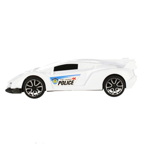 Police Car Transporter with 2 Vehicles 3+
