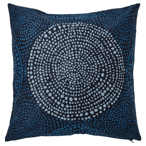 SYDGULLREGN Cushion cover, deep blue, 50x50 cm