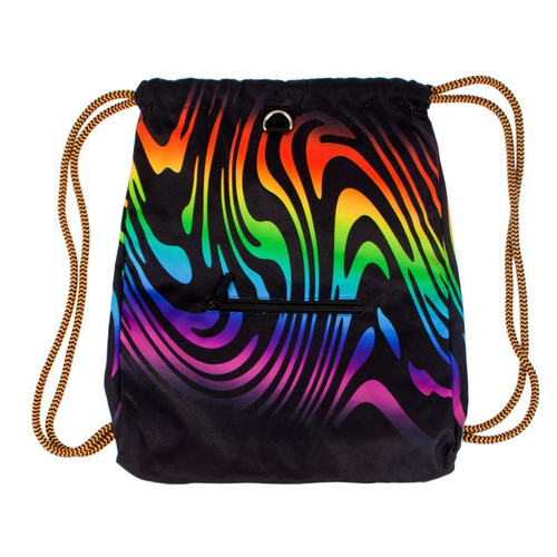 Drawstring Bag School Shoes/Clothes Bag Rainbow