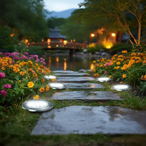 MacLean Solar Pathway Light MCE318 LED IP44 12 SMD 4000K