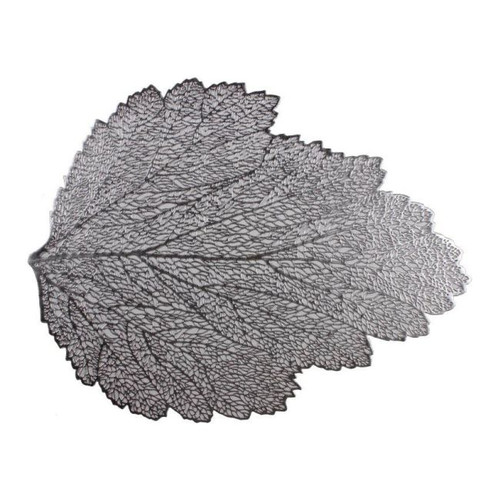 Place Mat Lehti 47 x 36 cm, silver