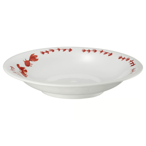 FÖSSTA Deep plate, goldfish, 23 cm
