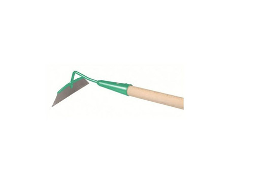 Stainless Steel Garden Hoe with Ash Wood Handle 16cm