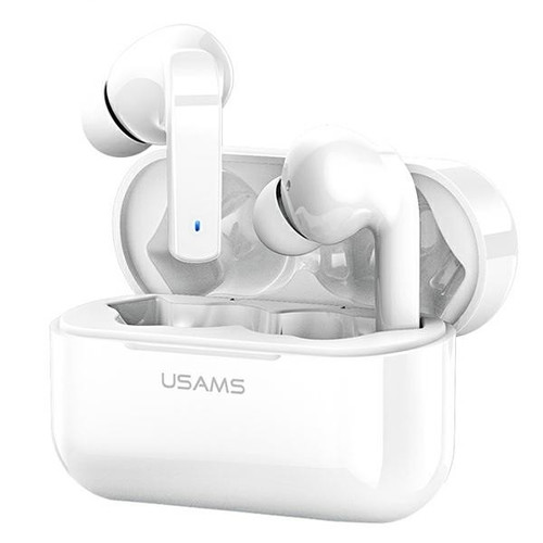 USAMS Headphones Earphones TW S 5.0 ANCLY Series, white
