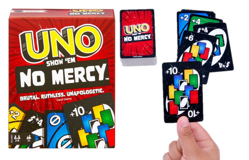 UNO Show ‘Em No Mercy Card Game For Kids, Adults & Family HWV18 7+