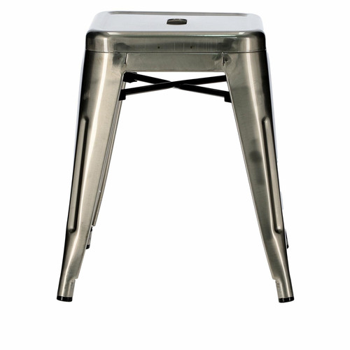 Stool Paris, metallic