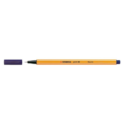 Stabilo Point 88 Fineliners 88/22 Night Blue 10pcs