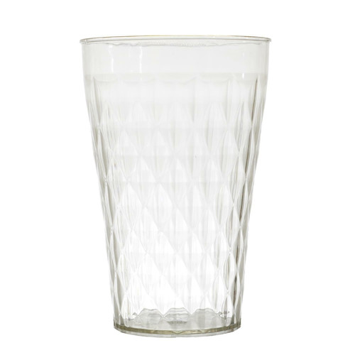 Glass with Gold Rim, plastic