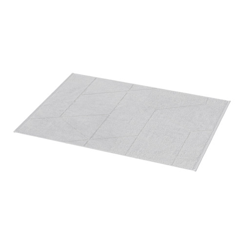 GoodHome Bath Mat Drina 50 x 70 cm, grey