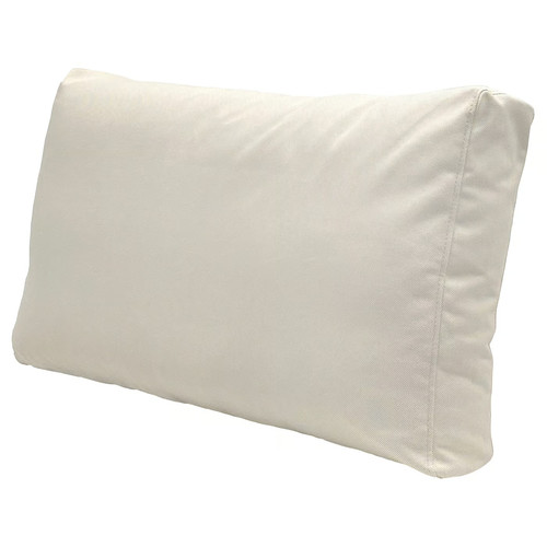 FRÖSÖN Cover for back cushion, outdoor beige, 80x44 cm