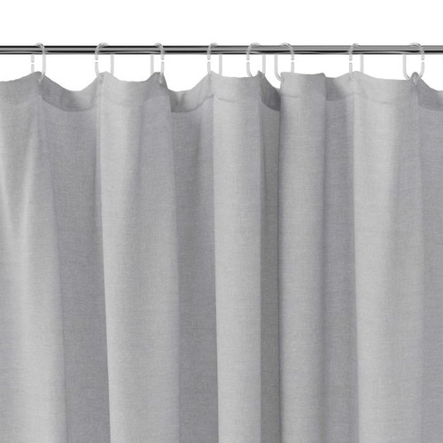 Shower Curtain GoodHome Elland 180 x 200 cm, grey/beige