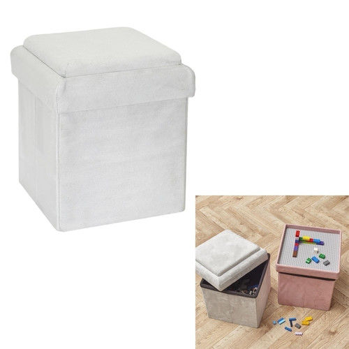 Pouffe Legina, grey