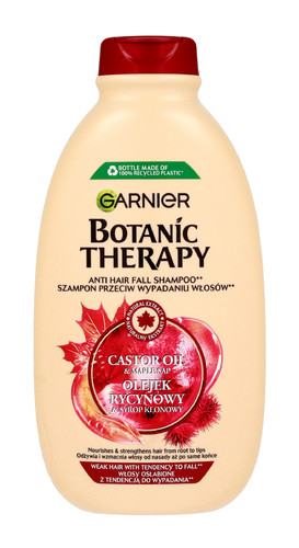 Garnier Botanic Therapy Castor Oil Shampoo for Weak Hair 400ml