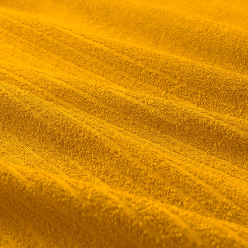 VÅGSJÖN Bath sheet, golden-yellow, 100x150 cm
