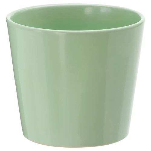 SOJABÖNA Plant pot, light green, 9 cm