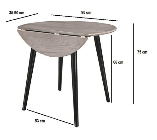 Extendable Dining Table 90cm