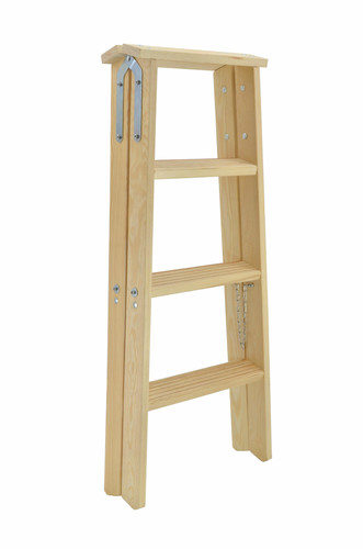 AW Wooden Ladder 2x6 Steps 150kg